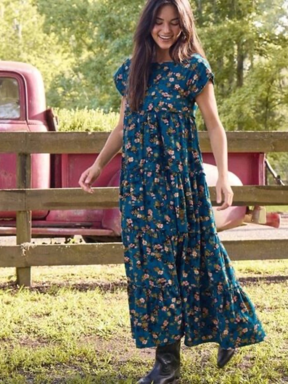 Natural Life Berkley Corduroy Maxi Dress